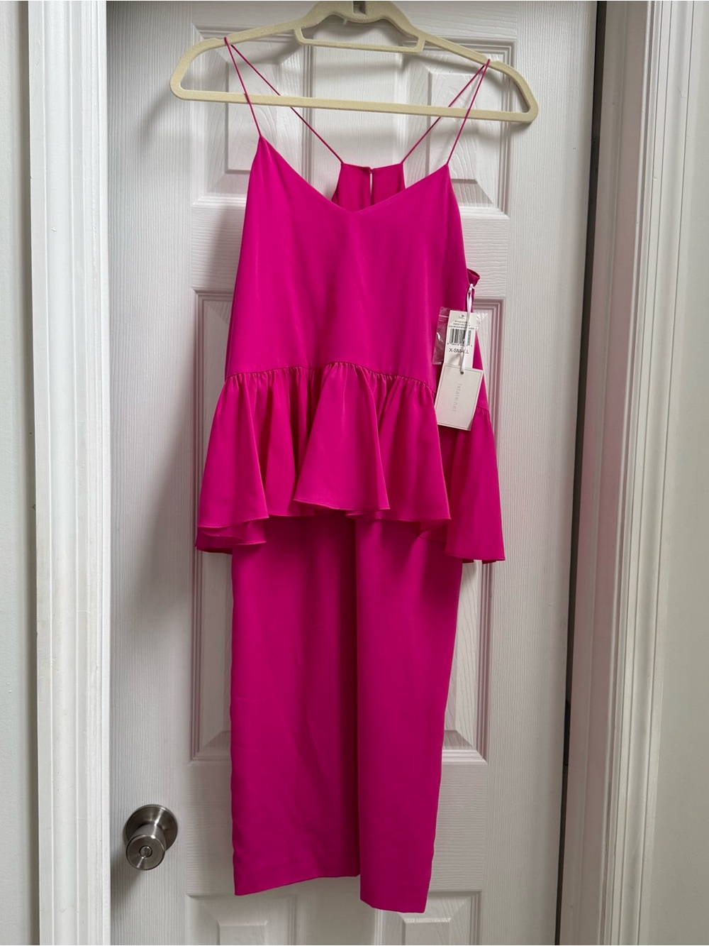 Ruffle Waist Midi Dress